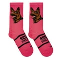 thumbnail image 5 of Cool Socks German Shepherd Fun Print Novelty Crew Socks for Women, Size 5-10, 5 of 6