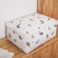 thumbnail image 1 of Awdenio Printing Quilt Storage Bag Moisture-proof Moving Quilt Storage Bag Quilt Clothes Luggage Packing Bag, 1 of 2