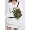 thumbnail image 4 of Alikpop Women's Camo Mini Backpack, Letter Q Butterfly Print Adjustable Strap Polyester Daypack, 4 of 8