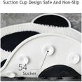 thumbnail image 3 of Cute Panda Silicone Massage Mat, Shower Foot Scrubber With Suction Cup, Water Absorbent Non-Slip Shower Mat 4035cm, 3 of 5