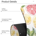 thumbnail image 4 of Yayeee Faucet Mat for Kitchen Sink 14.7" Diatomite Long Splash Guard Pad, Grapefruit Slices, 2 Pack, 4 of 7