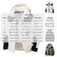 thumbnail image 3 of Men's Color Block Loose Casual Warm Windproof Waterproof Long-Sleeve Outerwear With Detachable Hood Leisure Oversize Jackets for Men, 3 of 7