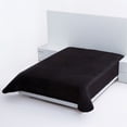 thumbnail image 1 of Cobertor Ultrasuave Liso Negro Colchas Concord Ultrasuave, 1 of 2