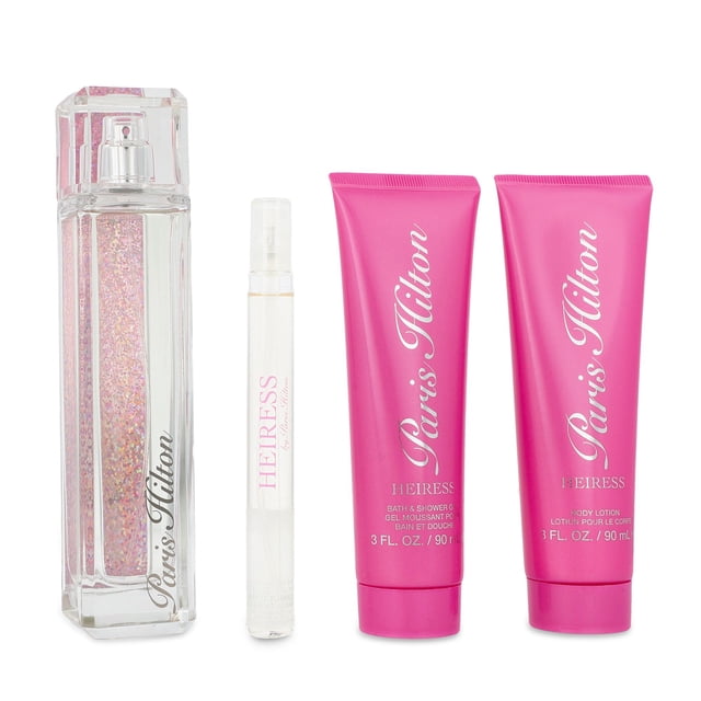 Set Heiress 4Pzs Paris Hilton Fragancia Original
