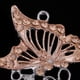 thumbnail image 3 of Aleación de metal Forma de mariposa Colgantes de de imitación DIY Ropa hecha Fornituras de joyería Accesorios 1.57 x Amarillo, 3 of 9