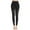 Black, variant on AKOEE High Waisted Yoga Leggings for Women with Side Mesh Stretch Slim Leg Workout Gym Active Pants (XL, Black)