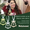 thumbnail image 2 of Personalized Projection Pendant with Photo Inside Christmas Tree Ornament м, 2 of 5