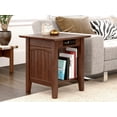 thumbnail image 2 of AFI Nantucket End Table with Charging Station, Burnt Amber, 2 of 5