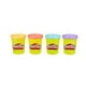 thumbnail image 5 of Pack de 4 colores clásicos, salvajes y dulces de Play Doh Compound, 5 of 7