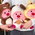 thumbnail image 4 of Muñeco de peluche de 35 cm con dibujos animados de Zanmang Loopy, muñeco de peluche de castor kawaii, muñeco de cosplay, juguete para niños, regalos para el día de San Valentín, 4 of 5