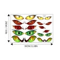 thumbnail image 2 of CCOCC 2026 New Halloween Luminous Sticker,Peeping Eyes Halloween Glow in the Dark Decal for Halloween Home Wall Window Decoration,Spooky Eyes Window Clings for Halloween Party Supplies, 2 of 7