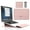 Pink, variant on 13-14 Inch Universal Multifunctional Computer Bag Laptop Stand Laptop Liner Bag Portable Computer Stand Laptop Storage Bag Bag