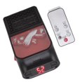 thumbnail image 1 of Flame Mini Heater, Mini 1000W PTC Ceramic Fast Heating Portable Fireplace Heater, Silent with Fireproof Frosted Casing for Home, 1 of 8