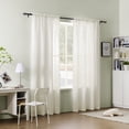 thumbnail image 4 of Muuphra Classic 1" Matte Black Metal Twist Cage Single Curtain Rods,16"-47", 4 of 8