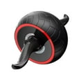 thumbnail image 2 of Rodillo para abdominales, rueda silenciosa para entrenamiento abdominal, accesorio deportivo para hombre y mujer (negro), 2 of 8