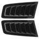 thumbnail image 4 of 2Pcs Universal Bonnet Air Vents Engine Hood Car Exterior Parts for Focus RS MK2 StyleGloss Black, 4 of 5