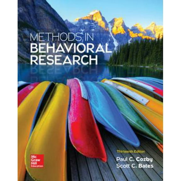 Pre-Owned Methods in Behavioral Research (Paperback) 1259676986 9781259676987