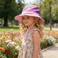 thumbnail image 3 of OGLCCG Toddler Bucket Sun Hat UPF 50+ Sun Protection Baby Bucket Hat Summer Beach Hats with Wide Brim for Boys Girls 1-8 Years, 3 of 7