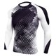 thumbnail image 1 of Camisas de compresión de manga larga para hombre, cuello redondo, estampado raglán, elástico, secado Abanopi Camisetas deportivas, 1 of 7