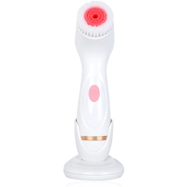 Cleansing Brush-Latest Advanced cleasing Technology &3 Brush Heads-USB Rechargeable Electric Rotating Face-Advanced Face Spa