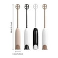 thumbnail image 1 of tredstone Electric Stirrer Portable Reusable Detachable Battery Powered Button Control Replacement Home Kitchen Milk Tea Mixer Coffee, 1 of 8