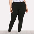 thumbnail image 4 of REALiKUN Plus Size Leggings High Waisted Leggings Casual Sport Yoga Pants Summer Comfy Compression Leggings, 4 of 8
