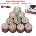thumbnail image 4 of 10 Pcs Outils Abrasifs Roue de Rabat Disque de Ponçage pour Outil Rotatif, 4 of 5