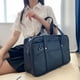 thumbnail image 2 of Minnieouse Bolso de hombro de PU informal japonés, uniforme de estudiante de secundaria, bolso para ordenador portátil, ligero y portátil Bolsas de mensajero y de hombro Azul oscuro, 2 of 6