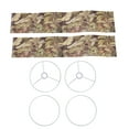 thumbnail image 2 of E27 Desktop Light Shade, Modern Simple Assembly Elegant E26 Lampshade PVC  for Hotel, 2 of 8