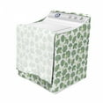 thumbnail image 3 of Vegetables Washer Cover, Continuous Foods Pattern with Sketchy Hatched Broccoli Print, Decorative Accent for Laundromats, 29" x 28" x 40", Fern Green Pale Green, by Ambesonne, 3 of 3