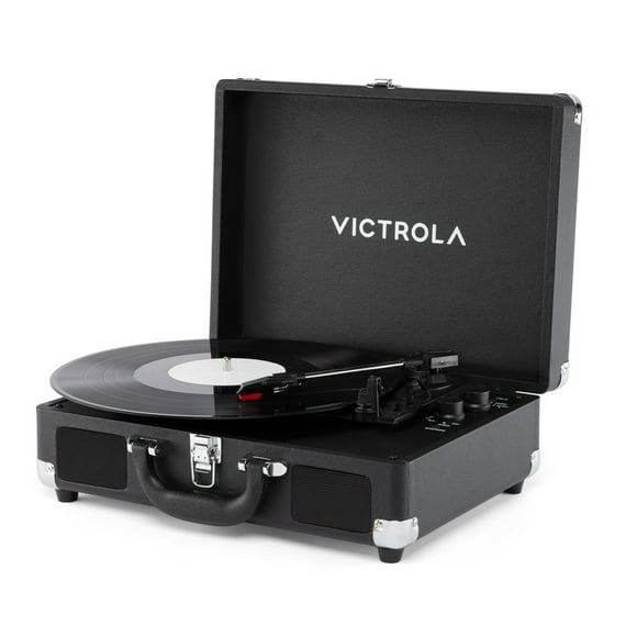 Reproductor de maletas Bluetooth Victrola Journey II 2025 con tocadiscos