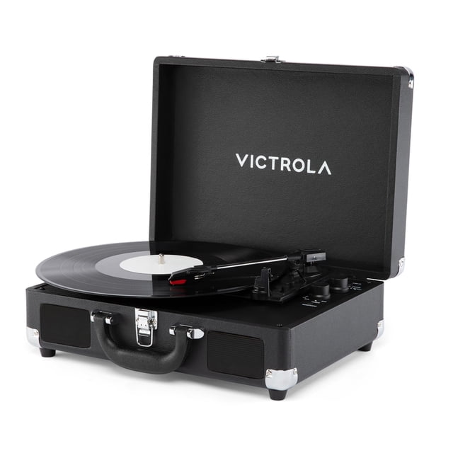 Reproductor de maletas Bluetooth Victrola Journey II 2025 con tocadiscos