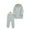 Gray, variant on XBASW Kids Baby Toddler Hooded Sweatshirt Jogger Pants Two Piece Set for Boys Girls Fall Winter Thick Sweatsuit Set Clothes 1-6T