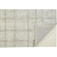 thumbnail image 5 of 8' X 10' Ivory And Gray Wool Plaid Tufted Handmade Stain Resistant Area Rug, 5 of 5