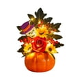 thumbnail image 3 of Calabaza de Halloween Decoración de Halloween Accesorios de fotografía con luz artificial Estilo D, 3 of 7