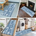 thumbnail image 5 of Kitchen Runner 2 x 6 Ft, Blue Coastal Non-Slip Residential Carpet, Summer Ocean Waves Ombre Sea Starfish Indoor Crawling Mats Runner Rugs for Living Room/Dining Room/Bedroom, 5 of 9