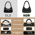 thumbnail image 4 of LHSHID Shoulder Handbag for Women Fashion Ruched Shoulder Hand Purse Sofii Clutch Hobo Bag Trendy Purse for Lady, 4 of 9