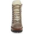 thumbnail image 5 of Jeffrey Campbell Culvert Taupe Suede Lace-up Hiker Fur Lined Cozy Combat Boots (TAUPE SUEDE IVORY, 5.5), 5 of 6