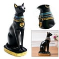 thumbnail image 4 of Elodie Statue de Chat Égyptien Ancien Modèle Sculpture en Résine Ornement Collection m m, 4 of 8