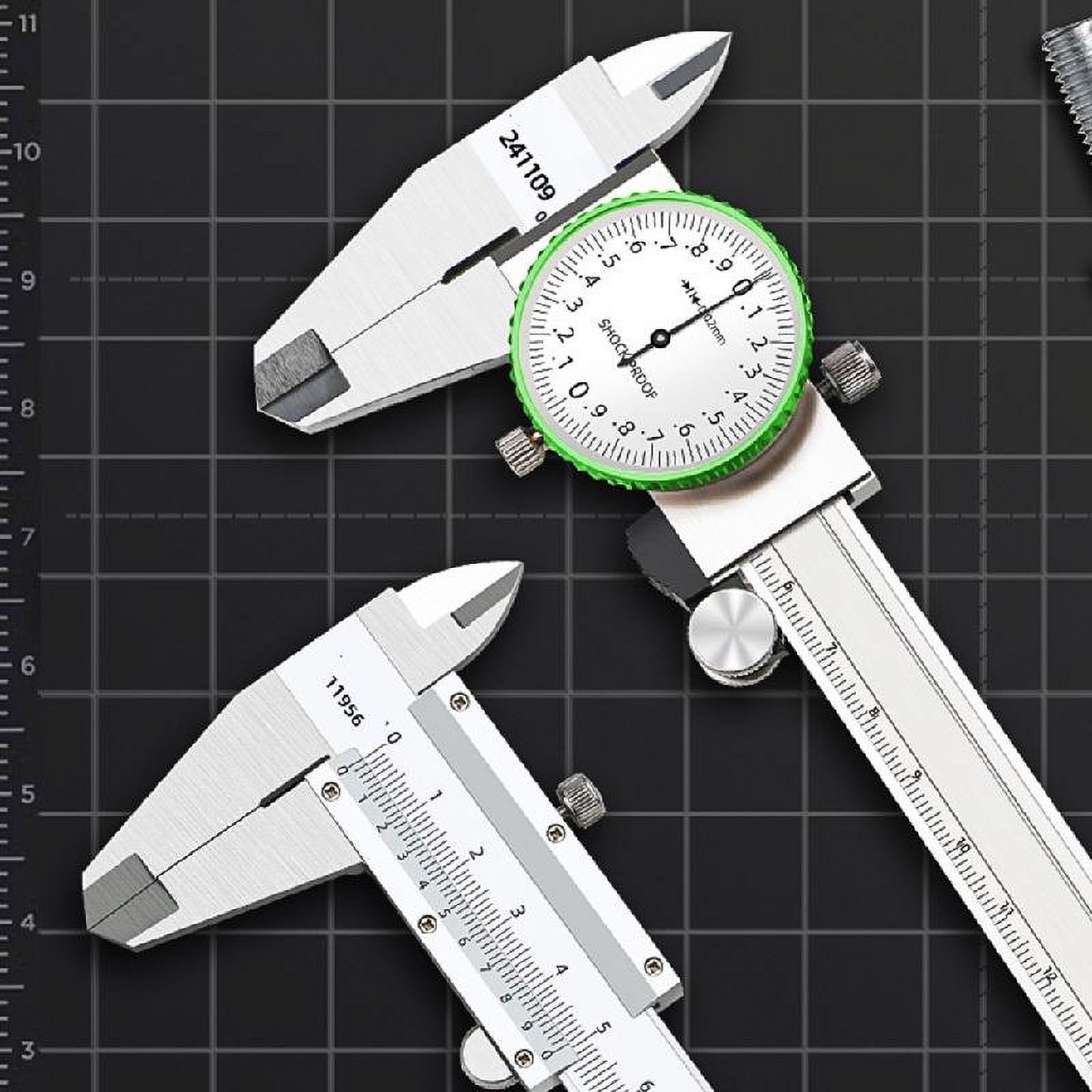 Professional 0 to 150mm Metric Verniers Calipers with Clear Dialing Face Measurement for Accurate Measurements in Machin