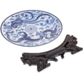 thumbnail image 4 of Ceramic Decorative Plate Blue 1Set 11.8x10.2x3.3in, 4 of 8