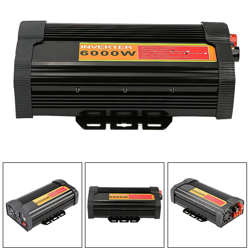 LYUMO 12V DC to 110V AC 6000W Car Auto Voltage Transformer LYUMO 12V DC to 110V AC 6000W Car Auto Voltage Transformer