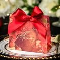 thumbnail image 2 of Caja de dulces de boda Caja de regalo de dulces de boda europea Caja de dulces de boda Bolsa de dulces creativa retro de boda creativa, 2 of 6