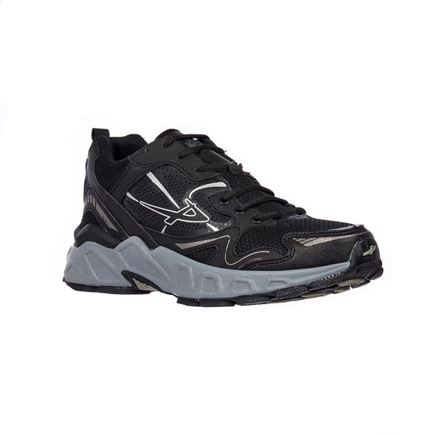 Pontiac Tenis Para hombre Casual Entrenamiento Tipo Piel Negro Cómodo 104C0B negro 25 Pontiac 104C0B