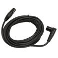 thumbnail image 1 of XLR Balanced Cable, Black Zinc Alloy Shell XLR Male To Female Mic Cable Lossless  Transmission  For KTV For Stage, 1 of 8