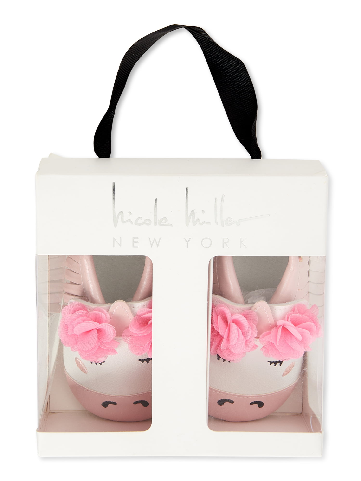 nicole miller baby booties