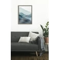 thumbnail image 5 of Blake Blue Mountain Range 18 in x 24 in Framed Painting Art Prints, by Kate and Laurel, 5 of 6