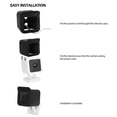thumbnail image 2 of Cámara De Seguridad Estuche impermeable para la cubierta de la cámara de seguridad Wyze Cam V3 ( + ) Negro Blanco 2 piezas Likrtyny Para Estrenar, 2 of 4