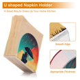 thumbnail image 5 of Yayeee Napkin Holder for Table Set of 2 Kitchen Paper Tissue Organization, Astronaut and Sky, 5 of 8