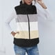 thumbnail image 4 of Puntoco Chaqueta para mujer Otoño Invierno Abrigo sin mangas Chaquetas cálidas con cremallera Ropa de abrigo con bolsillos Liquidación de Navidad Puntoco Puntoco-2338, 4 of 7